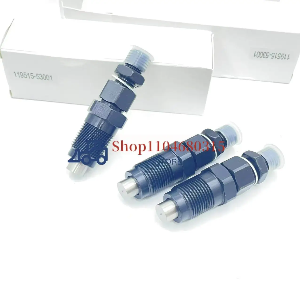 

3PCS 119515-53001 11951553001 Fuel Injectors Replacement Parts for Yanmar 3TNV70 3TNV88 3YM30 Engine for J-D Tractor