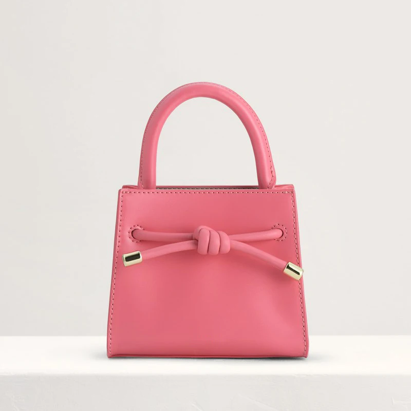 Sac rose pour femmes, mini sac à main pour femmes