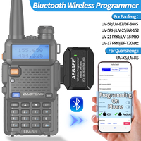 ABBREE Bluetooth Wireless Programmer for Walkie Talkie Plug & Play No Driver Issue Phone for UV5R BF888S Quansheng UVK5