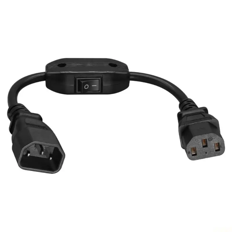B03F Flexible Lab Equipment Power Cord Practical C13 to C14 Power Cable with Switches