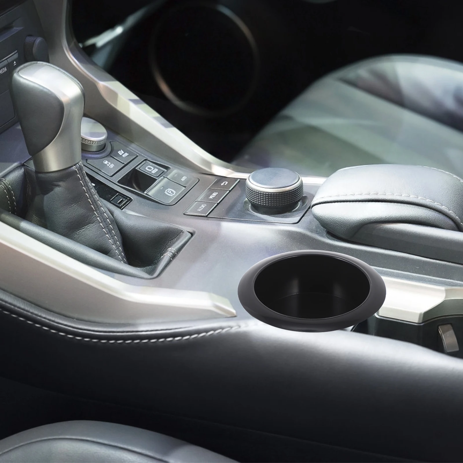 

4Pcs Business Car Cup Holder Durable ABS Recessed Drink Can Holder for Vehicle Marine Long Service Smooth Surface