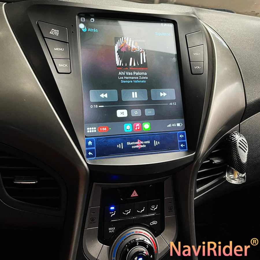 10,4 ''Navi GPS Android 15 QLED Bildschirm Auto Radio Für Hyundai ELANTRA 2011-2012 Multimedia Player DSP Carplay bildschirm Kopf Einheit