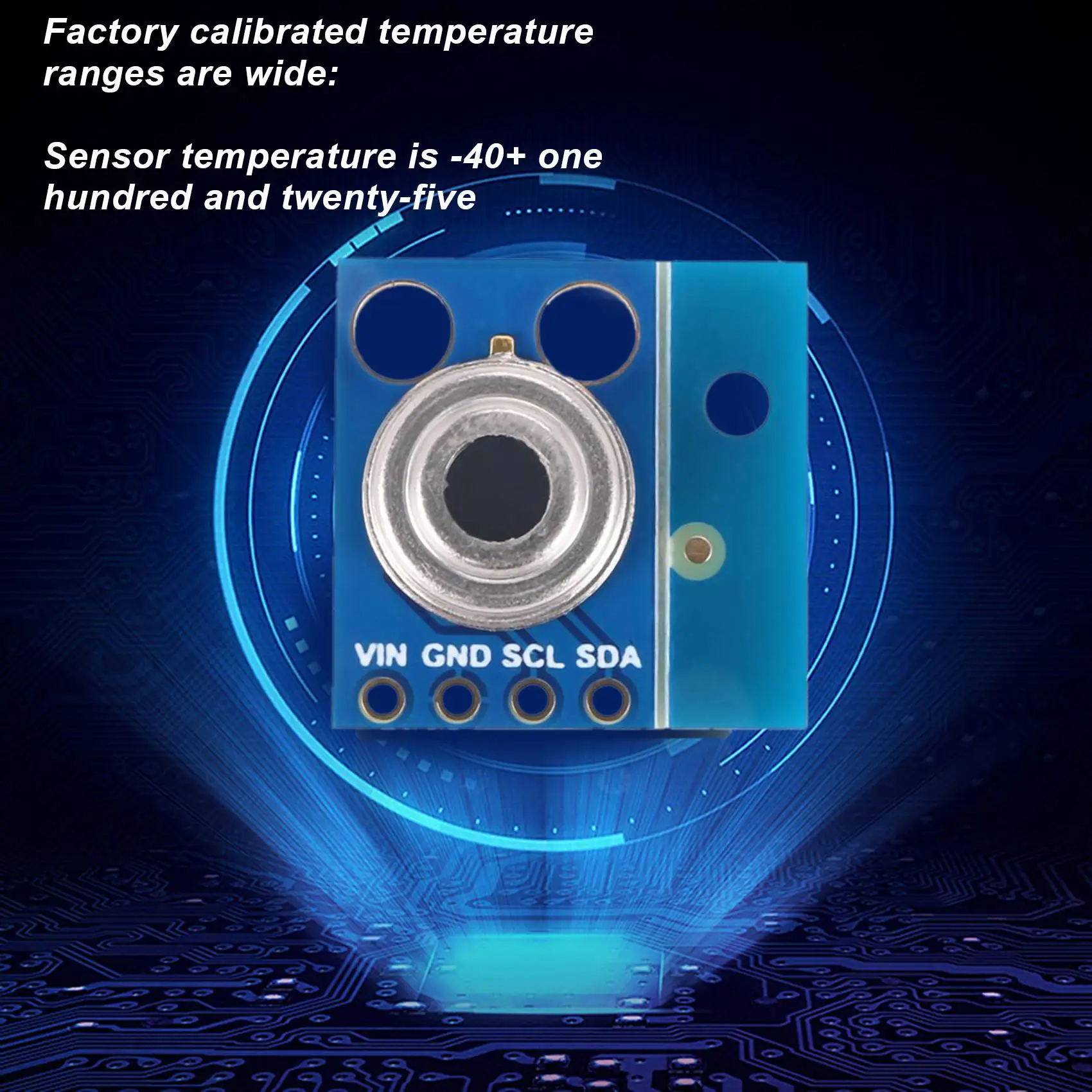ABZW MLX90614ESF Nuevo módulo sensor de temperatura sin contacto MLX90614