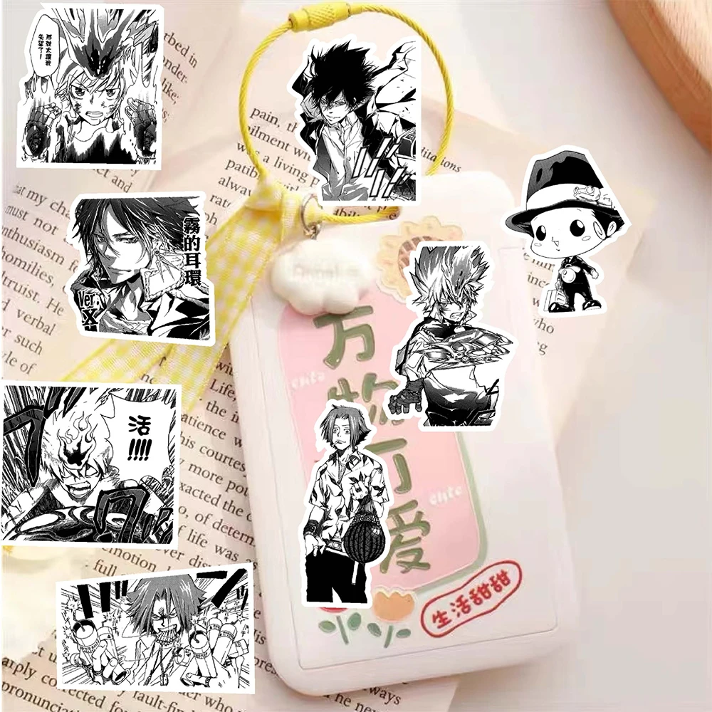 10/30/71 pièces HITMAN REBORN! Autocollants Anime Cool noir et blanc Graffiti autocollant valise coque de téléphone ordinateur portable dessin animé décalcomanies décor