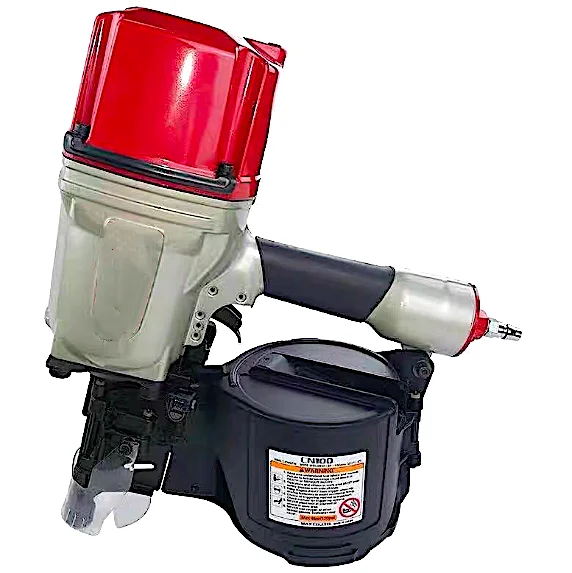 

TY80210 Coil Nailers for 100mm Nails to Install Siding 15 Degree Wire Coil Stainless Steel Hardwood and Siding Installation