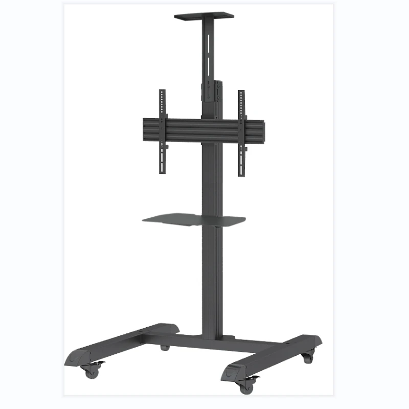 TV Free Stand With Fixed Bracket Arms for meeting room