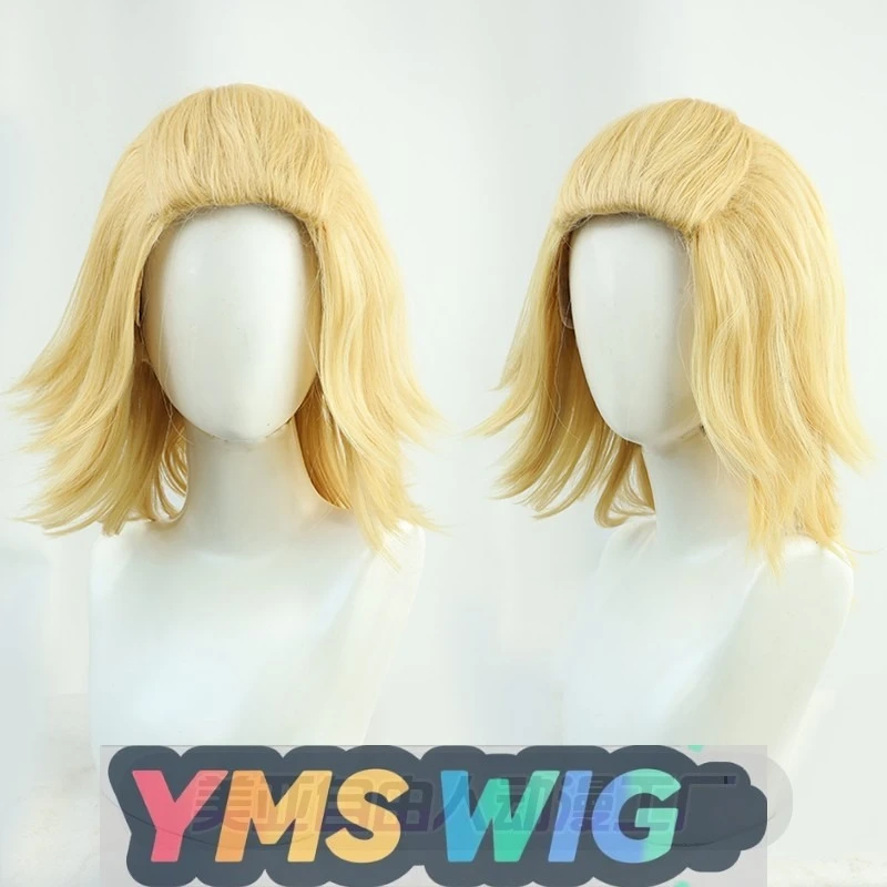 

【YMS WIG】 Tokyo Revengers Sano Manjiro Cosplay Wig Layered Reverse Curl In Stock