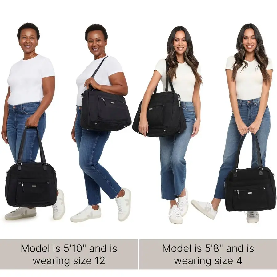 

Expandable Laptop Tote Lightweight Travel Bag for Women