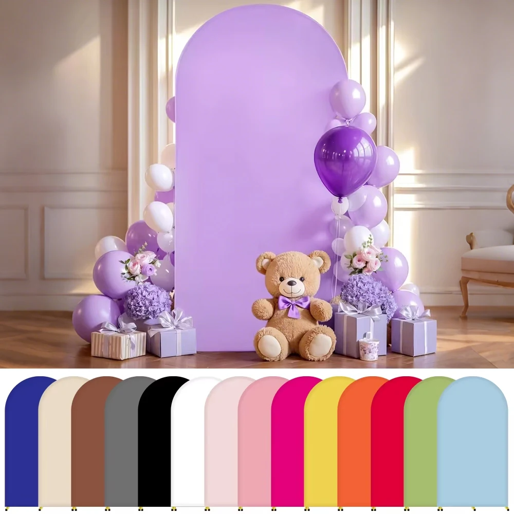 Fußgewölbeabdeckung, einfarbig, Hintergrund, elastisch, dehnbar, mehrere Farben, Hochzeit, Geschlecht offenbaren, Brautparty, Geburtstag, Party-Dekoration