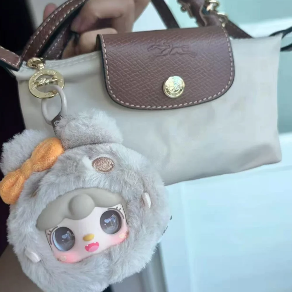 Yooki لطيف أرنب صندوق أعمى تأخذ قطعة الدب الصغير سلسلة ألعاب من القطيفة دمية رائعة المفاتيح ظهره قلادة صندوق غامض هدية