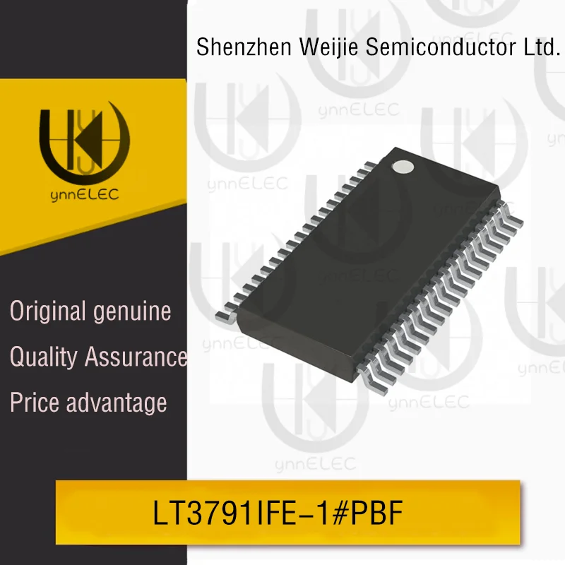 

Original LT3791IFE-1#PBF LED Driver Controller | 96% Efficiency | TSSOP-38