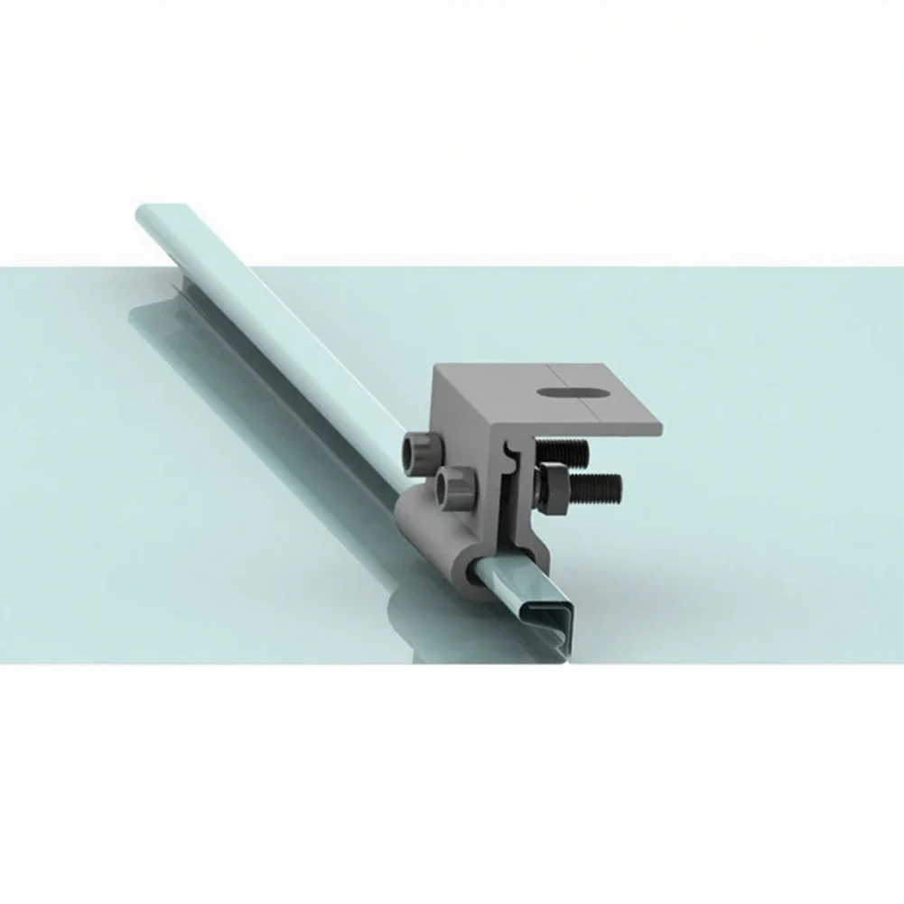 Standing Solar Seam Clamp Pv Roof Fixing Mounting Sheet Solar Panel Rack Rack Aluminum Alloy Roof Clamp For PV Solar Module