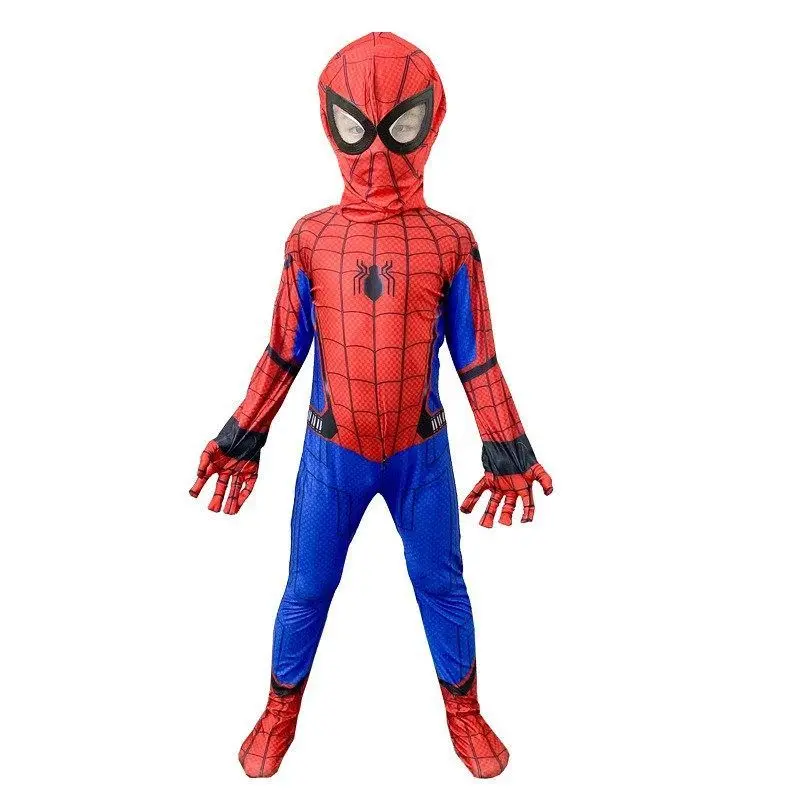 بدلة قفز للأطفال من Loween Hero Journey Vm Iron Miles بدلة رائعة من الفولاذ المكونة من قطعة واحدة ملابس ضيقة للأطفال