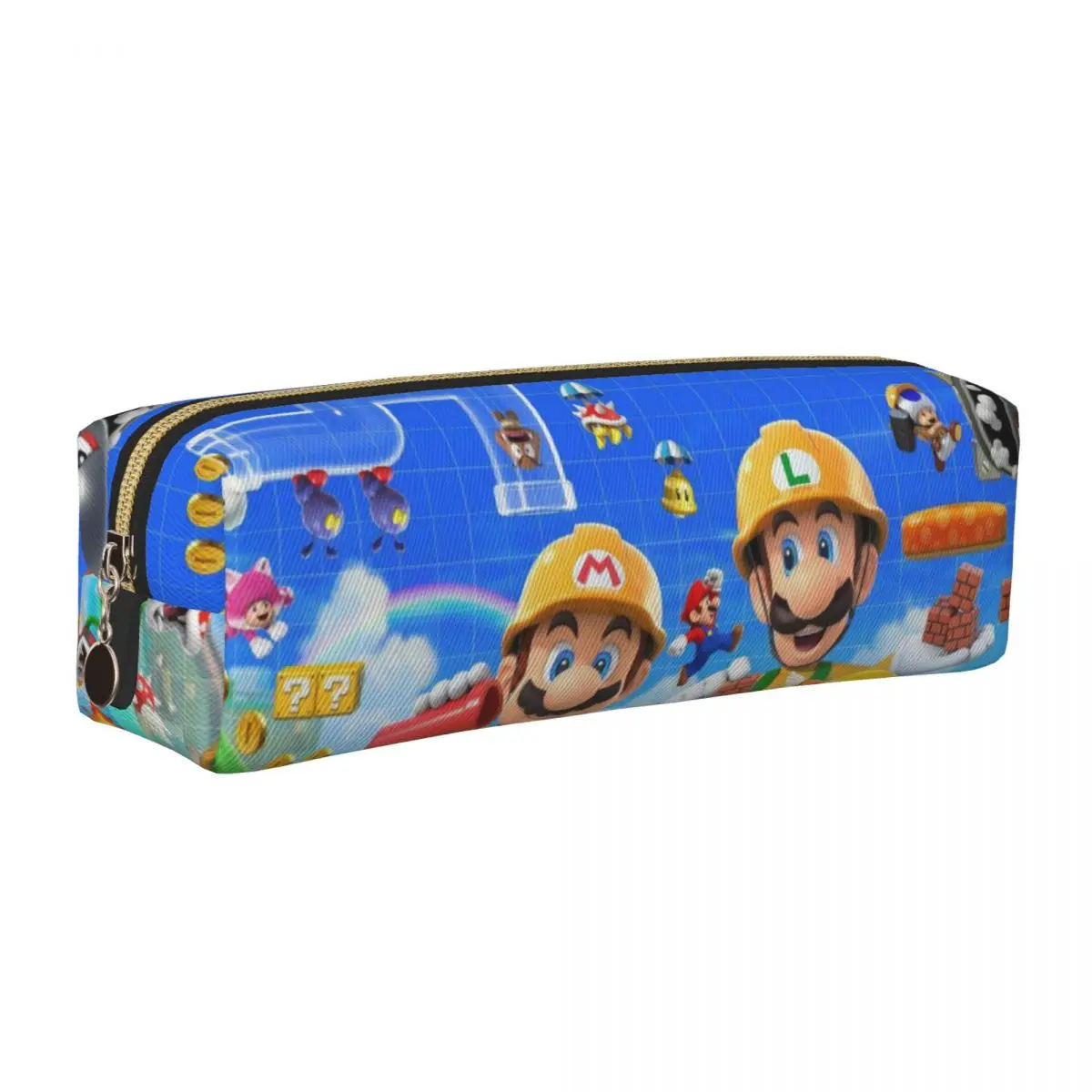 

Пеналы с героями мультфильмов «Супер Мариос», милая коробка для ручек, пеналы для студентов, большая емкость, школьные принадлежности, косметические пеналы