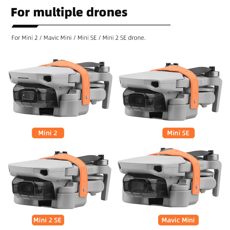 BRDRC المروحة حامل ل DJI Mini 4K/Mini 1 2/SE/2 SE الطائرة بدون طيار استقرار قوس واقية حزام تحديد جبل ملحقات طائرة بدون طيار