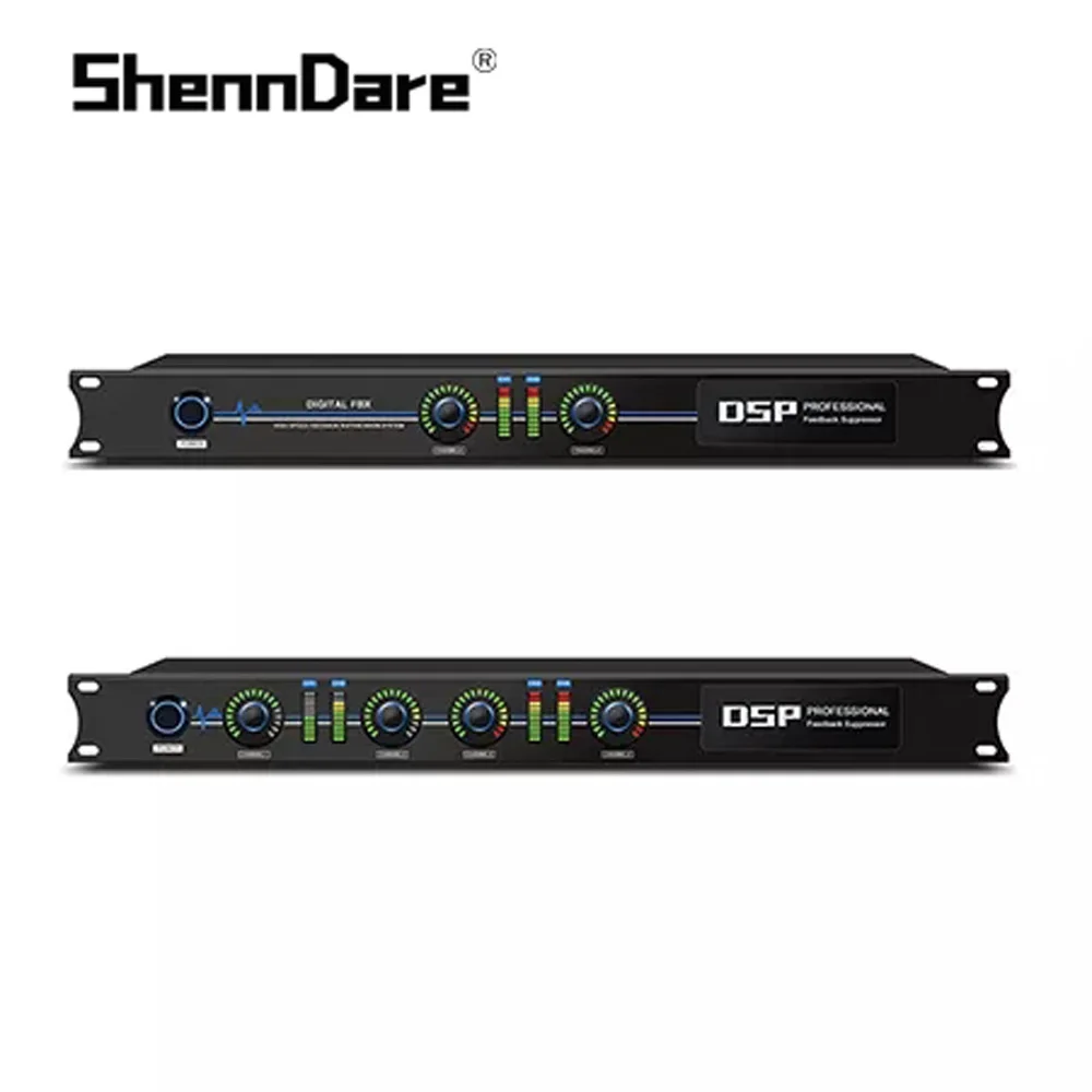 ShennDare FBX440 Micro Chuyên Nghiệp Phản Hồi Ức Chế Tự Động Chống Hú KTV Mic 1 Chìa Khóa Tần Số Dịch Chuyển Bộ Vi Xử Lý