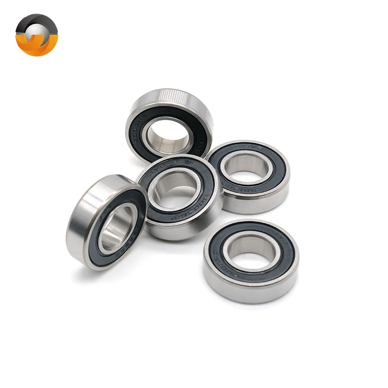 6002RS 15x32x9 mm Bearing 5pcs ABEC-7 High quality 6002 2RS Single Row Deep Groove ball bearing 6002-2RS