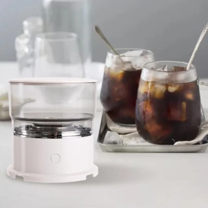 Portable Mini Coffee Maker Home Small Hand Brewed Coffee Maker Outdoor Automatic Coffee Pot