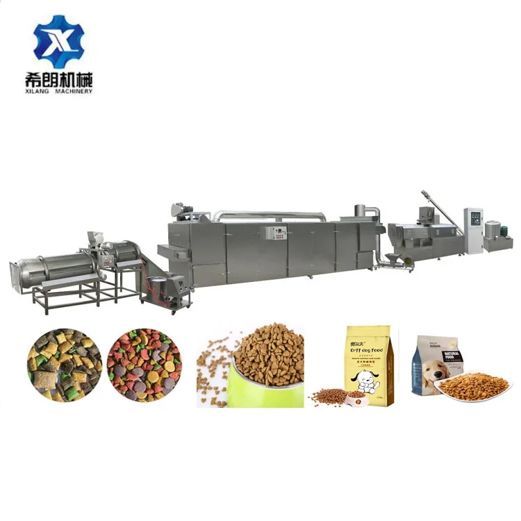 자동 애완동물 사료 생산 라인