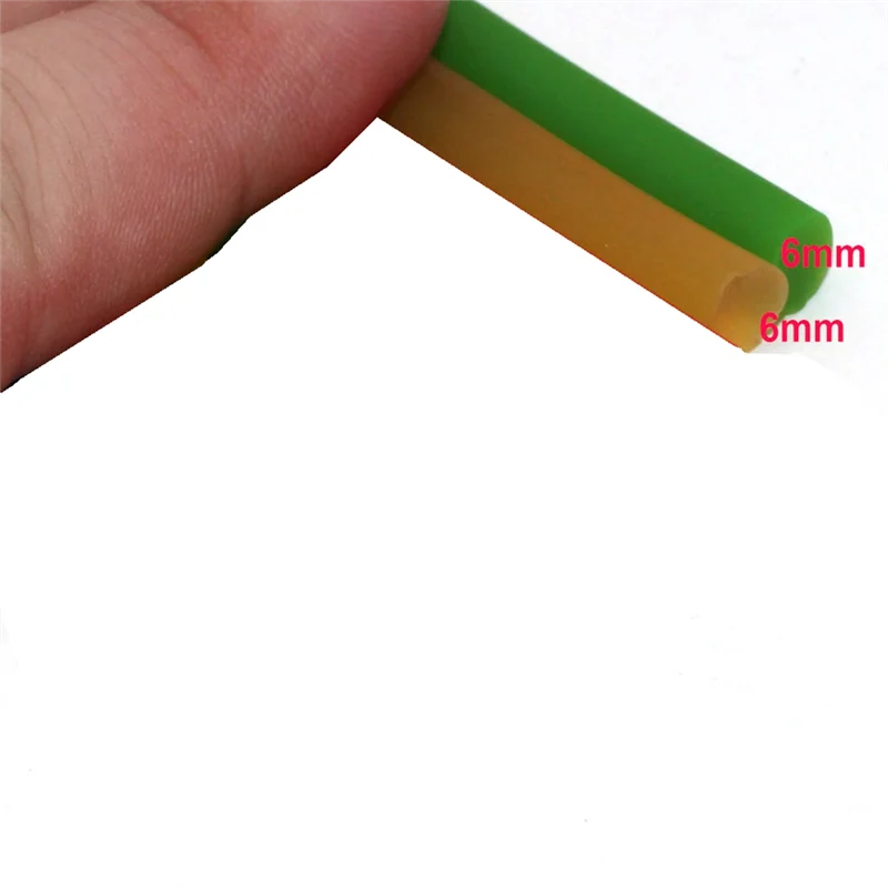 

Y67A-6 мм твердая 10-метровая высокоэластичная латексная резинка эластичная веревка для рыболовных рогаток промышленная спортивная тренировка