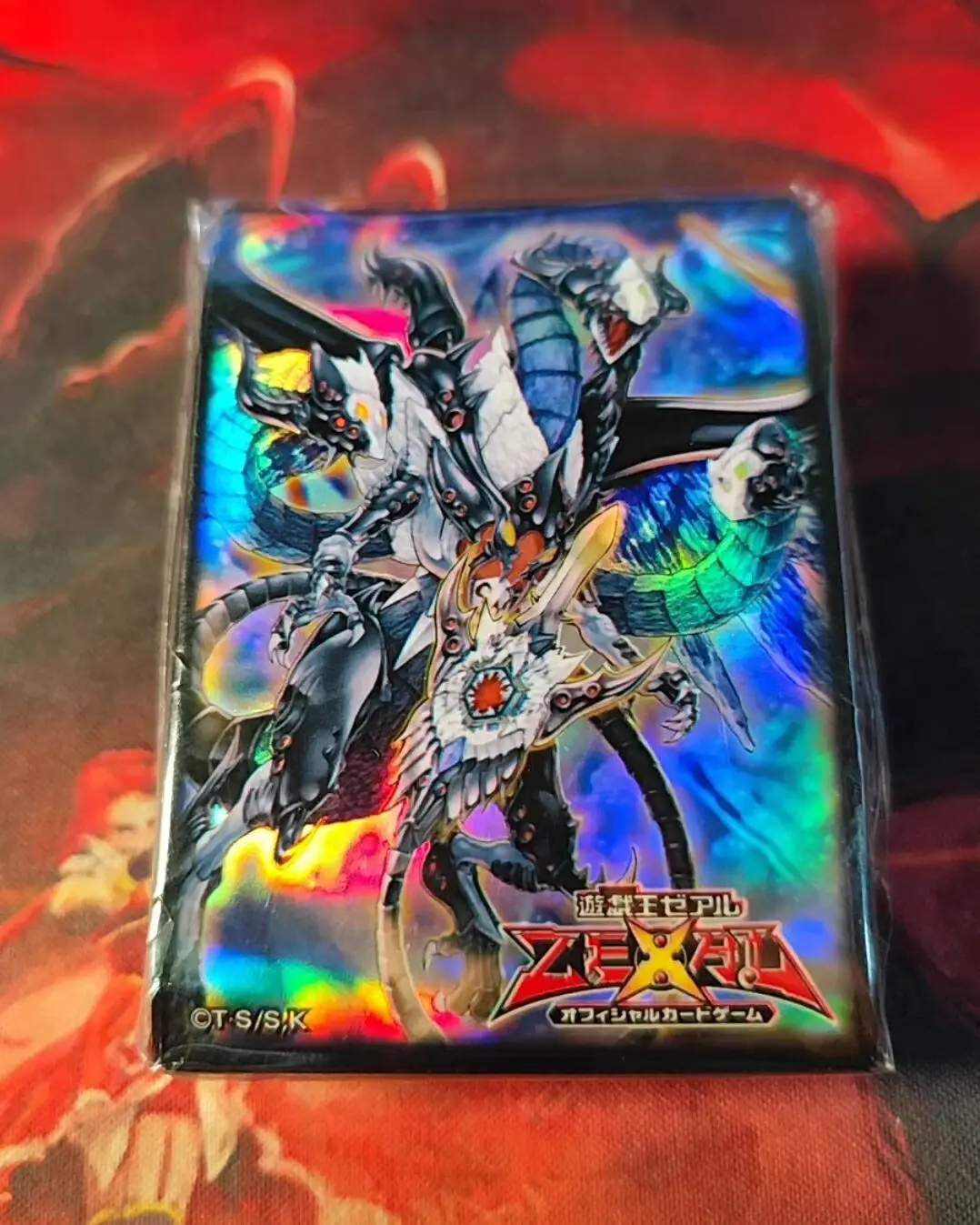 

70 шт. Yugioh KONAMI Дуэль Монстры Evilswarm Ouroboros официальная коллекция герметичные защитные рукава для карт