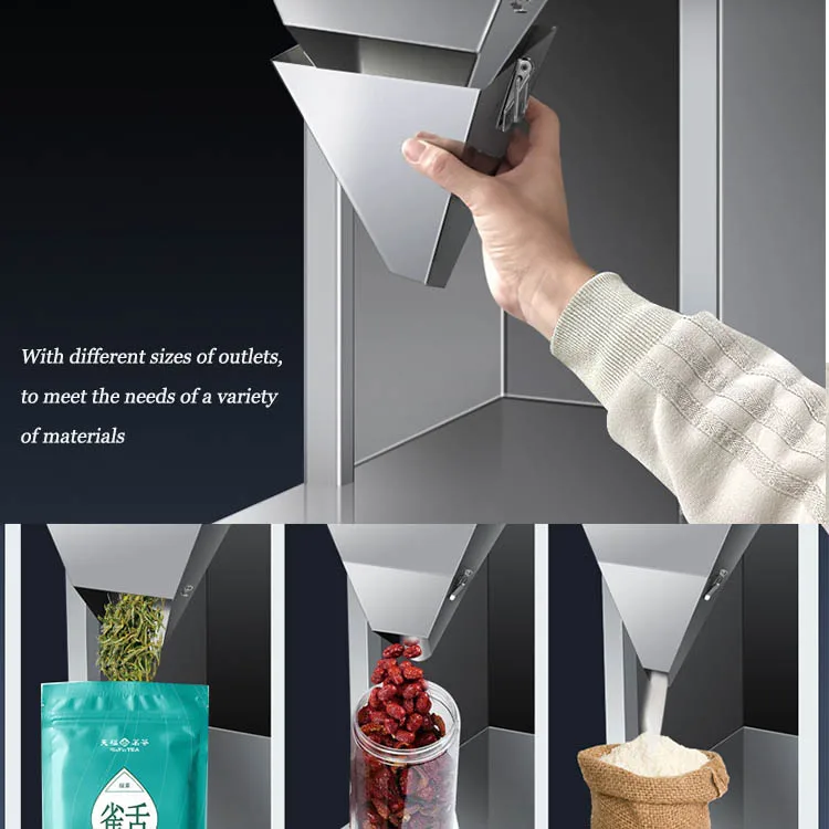 Multifunctional Granules Grains Nuts Legumes Powder Dispensing Machines Filling Machines Weighing and Packing Machines