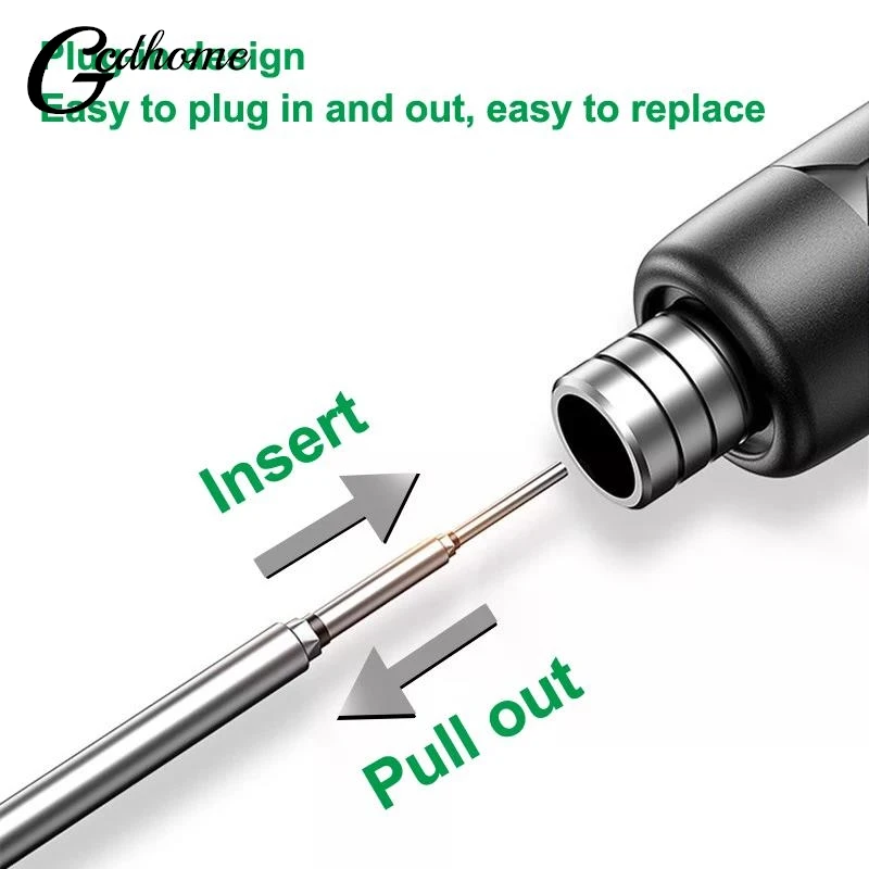 

【NEW】3Pcs Soldering Iron Tip USB Soldering Iron Tip 5V Battery Soldering Iron Tip Soldering Rework Accessories