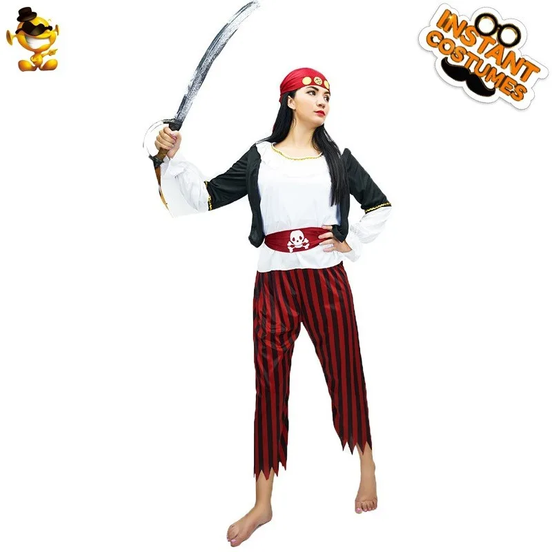 Costume de Pirate Par pour femmes adultes, spectacle sur scène, Role-plang, Cosplay, vêtements ethniques traditionnels pour femmes