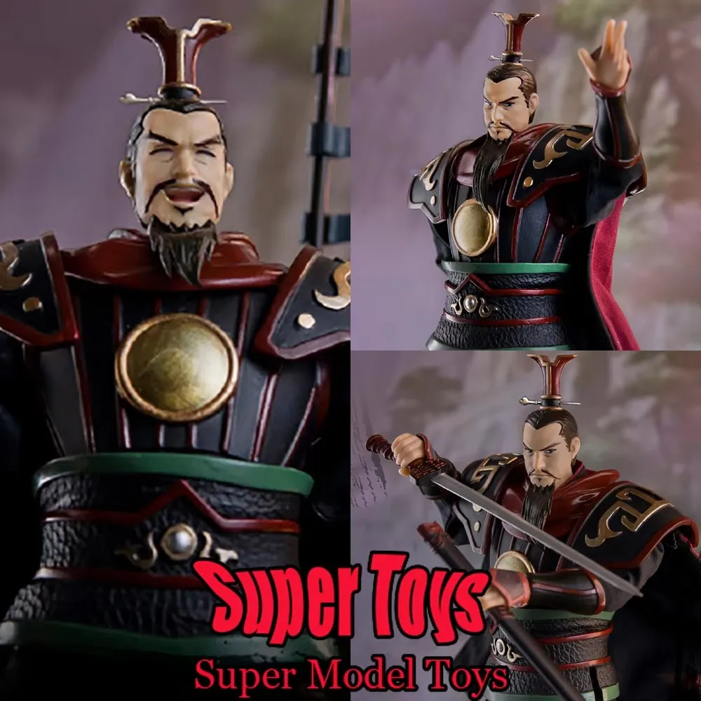 

В наличии Keepgoing масштаб 1/12 мужской солдат Cao Mengde анимационная версия древний герой полный набор 6-дюймовая экшн-фигурка куклы