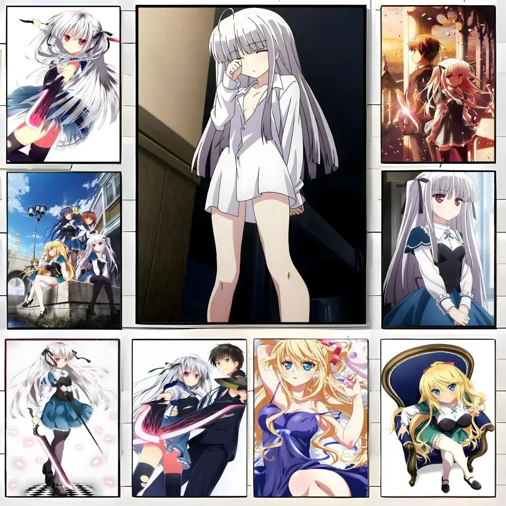 Fantasy Action A-Absolute Duo Poster Self-adhesive Art Waterproof Paper Sticker Coffee House Bar Room Wall Decor