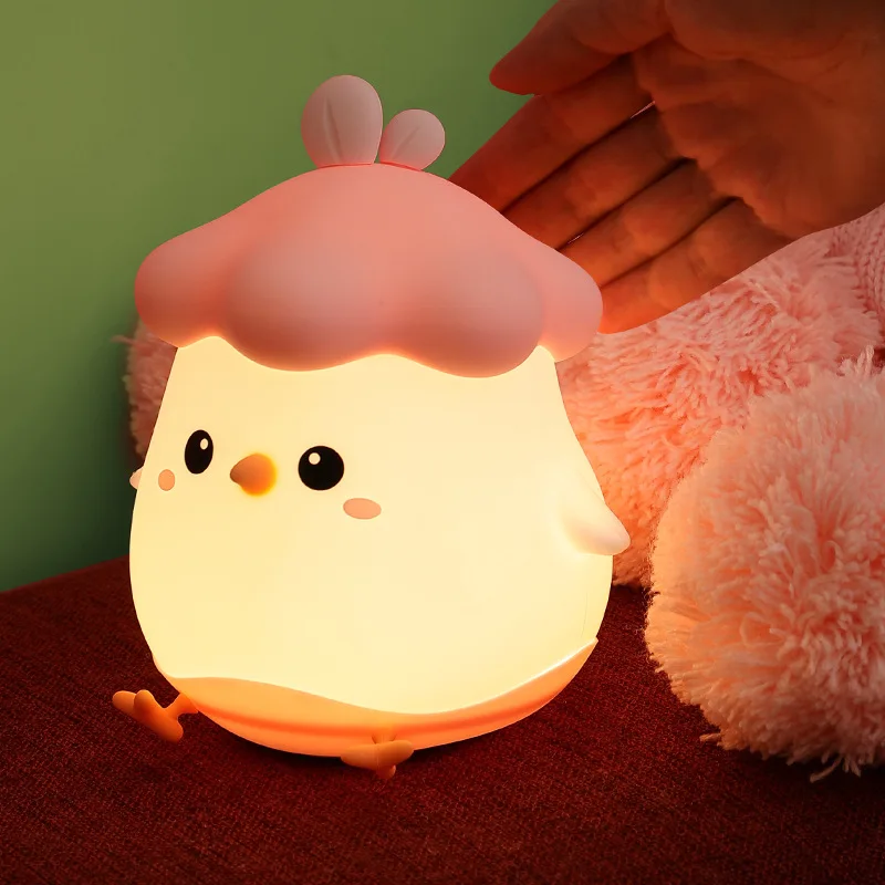 

Naxilai 1PCS Pat LED Night Light Creative Bedroom Bedside Companion Sleep pat Children Ambient Light