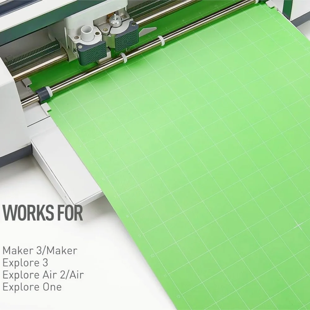 12x24in Schneidematte für Cricut Maker 3/Maker/Explore 3/Air 2/Air rutschfeste flexible Schneidematten zum Basteln, Quilten, Nähen