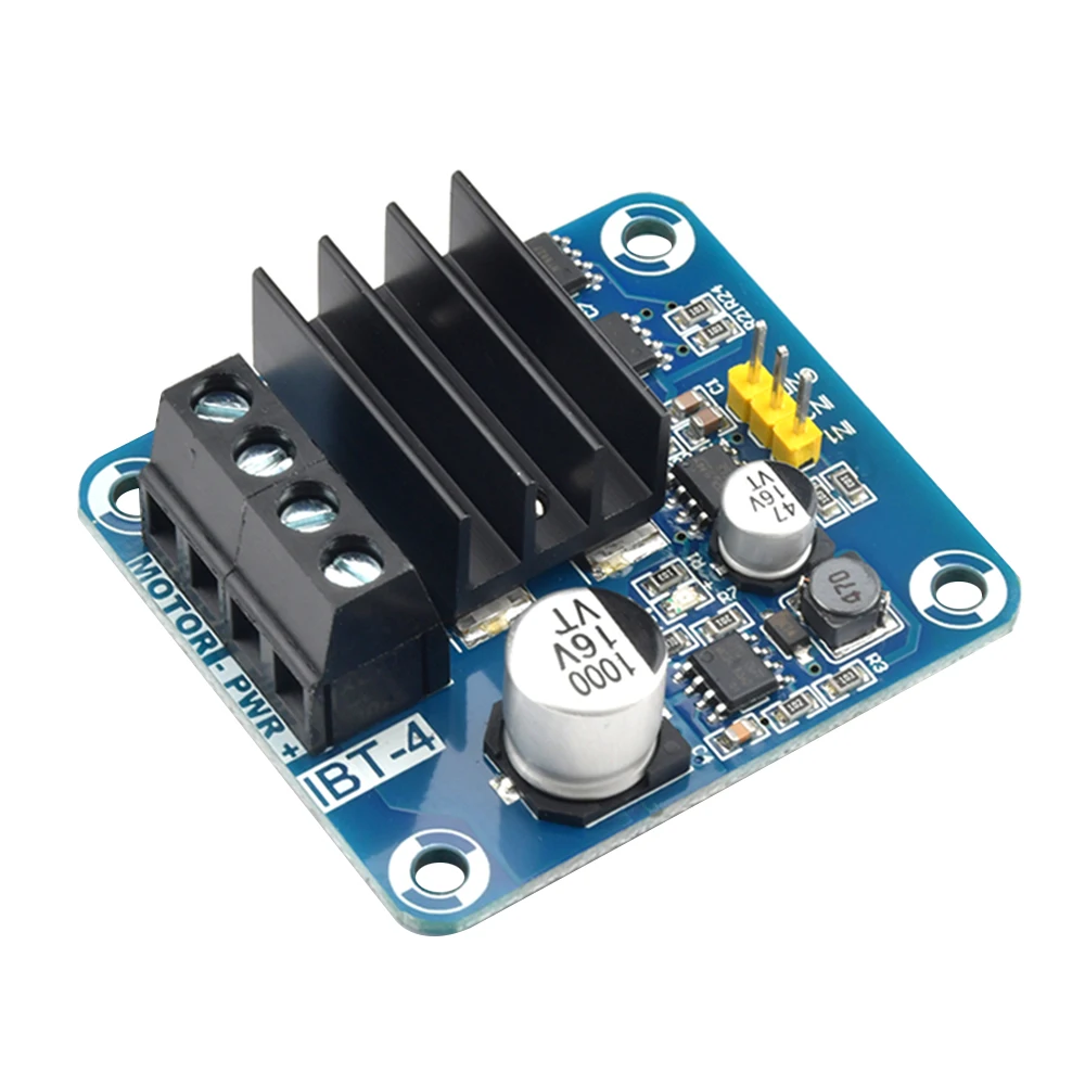 IBT-4 DC Motor Driver Module 50A 200KHz Forward Reverse PWM MOSFET H Bridge Driver Board Semiconductor Refrigeration