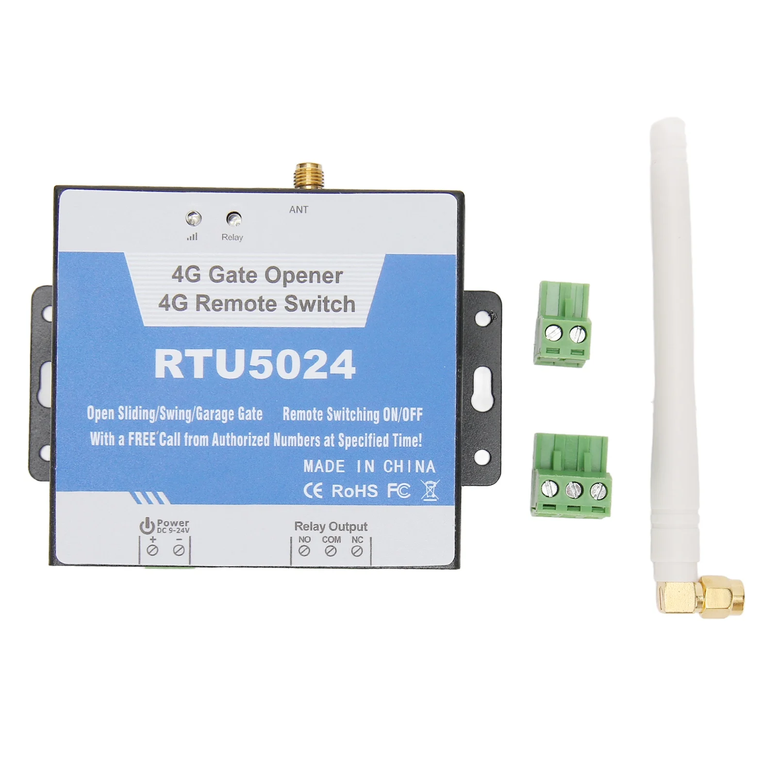 Ouvre-porte RTU5024 4G SMS alarme intelligente reconnaissance d'identification intelligente télécomm