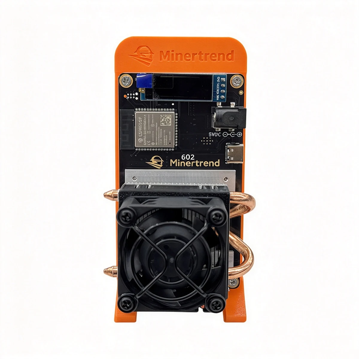 Bitaxe Gamma 601 1.5TH/S 25W Open-Source-Bitcoin-Miner mit Netzteil Solo-Mining Kryptowährungen Neueste Bitcoin-Mining-Maschine BM1370