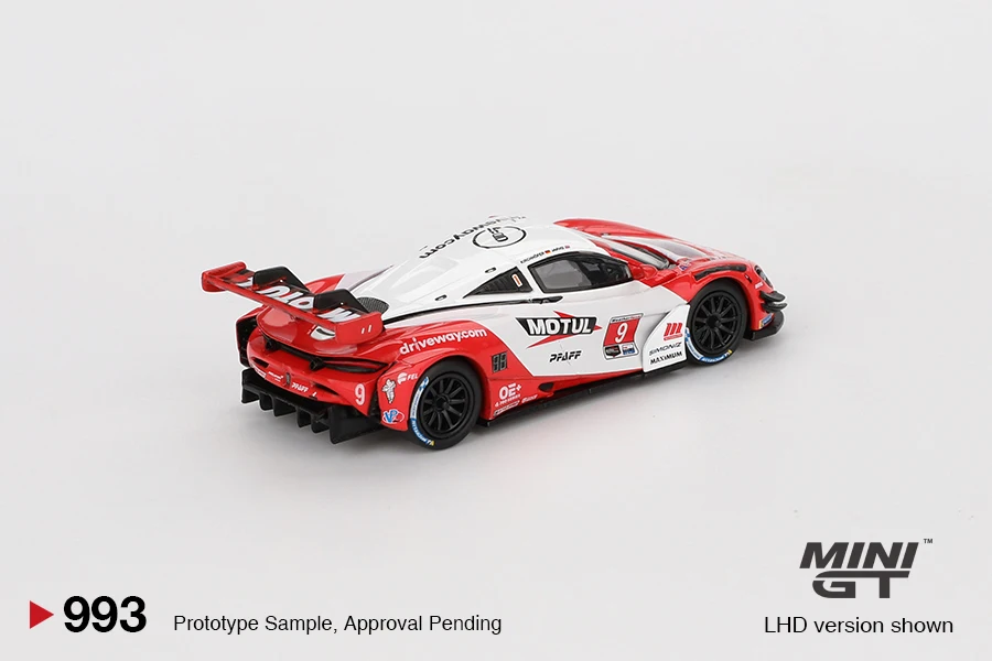 MINIGT 1/64 McLaren 720S GT3 Evo Pfaff Motorsports 2024 MGT00993-CH Car Alloy Motor Vehicle Diecast Metal Model Kids Toys Boys
