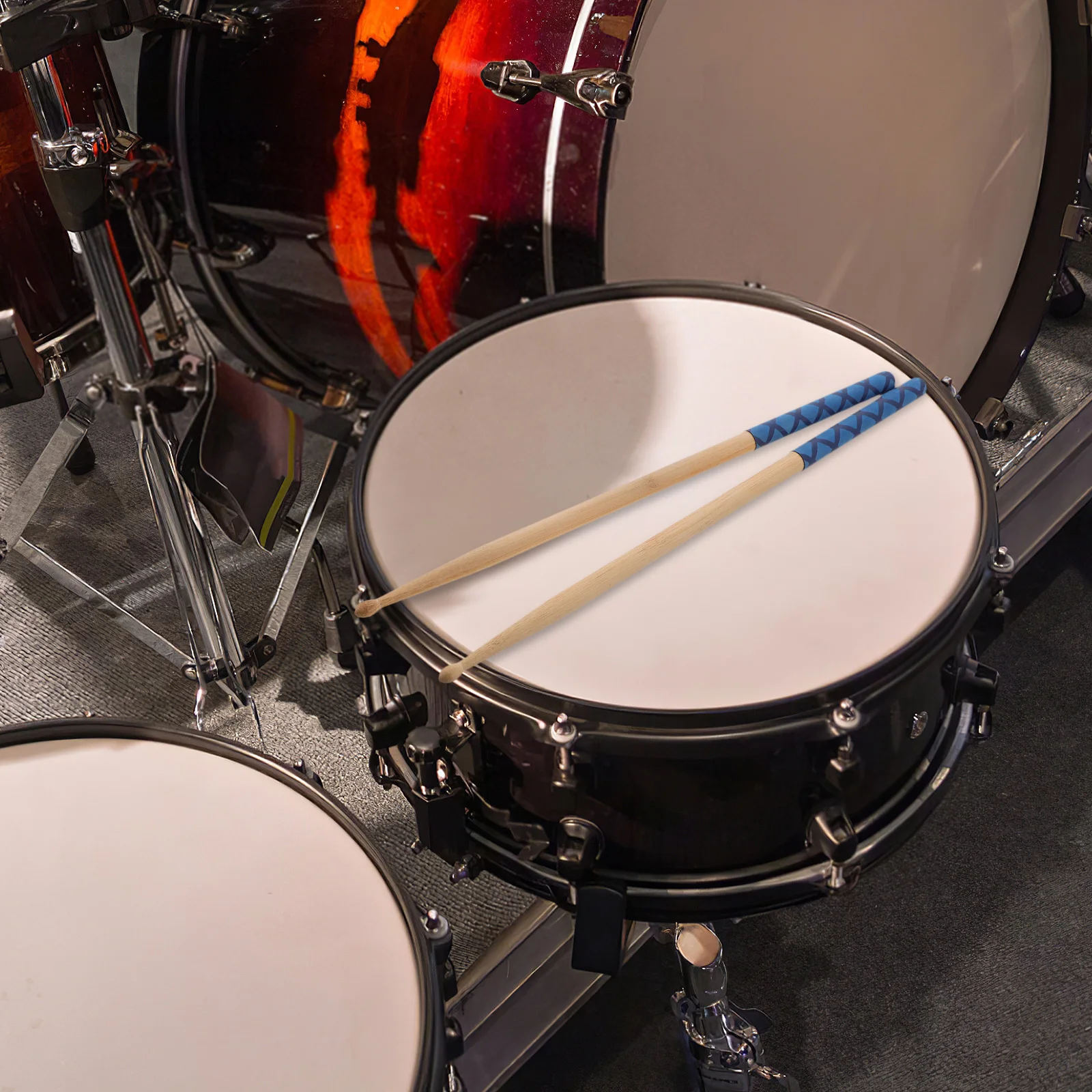 

Drum Stick Playing Sticks Drumstick Practice for Teen Dedicated Durable Percussion Replacement Wood Rods Student