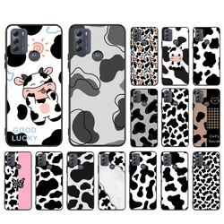 Milk Cow Print Phone Case For Motorola Moto G Stylus 5G G Play G Power G 5G G Pure 2023 2024 E20 E22 E22i E32 E40 E13