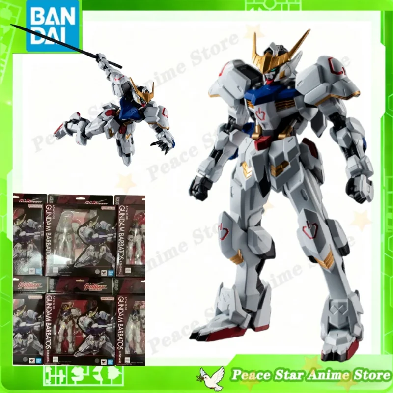 

Япония Bandai, оригинальная аниме-модель, экшн GUNDAM UNIVERSE ASW-G-08, GUNDAM BARBATOS, восстановленные игрушки, модель рождественского подарка на складе
