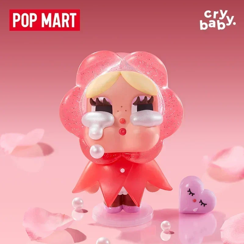 POP MART CRYBABY CRYING FOR LOVE Series Blind Box Guess Bag Original Toys Doll Cute Anime Figure Ornaments Collection Gift