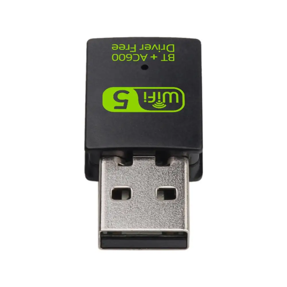 Usb Wi-Fi адаптер 600 Мбит/с мини портативный беспроводной Wlan приемник беспроводной внешний приемник двухдиапазонный 2,4/5,8 ГГц Wi-Fi