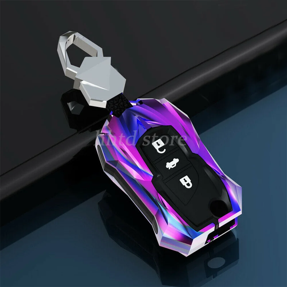 

For Toyota Auris Corolla Avensis Verso SCION TC iM Zinc Alloy Remote Start Car Key Case Fob Cover Protector Holder Accessories