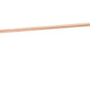 2Pcs 99.9% Pure Copper Dowsing Rods With Wooden Handles For Divination Water Finding Mineral Prospecting Detector Tool