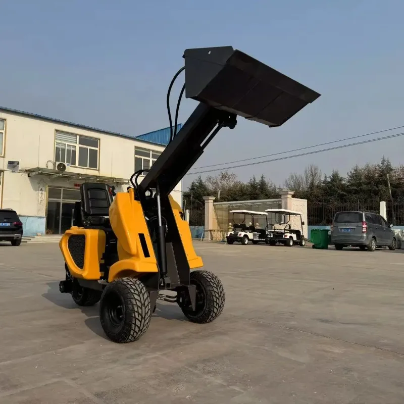 ASV Factory Direct 3-Wheel Mini Crawler Loader 1 Ton Engine Motor Gearbox 4x4 Wheels New Condition
