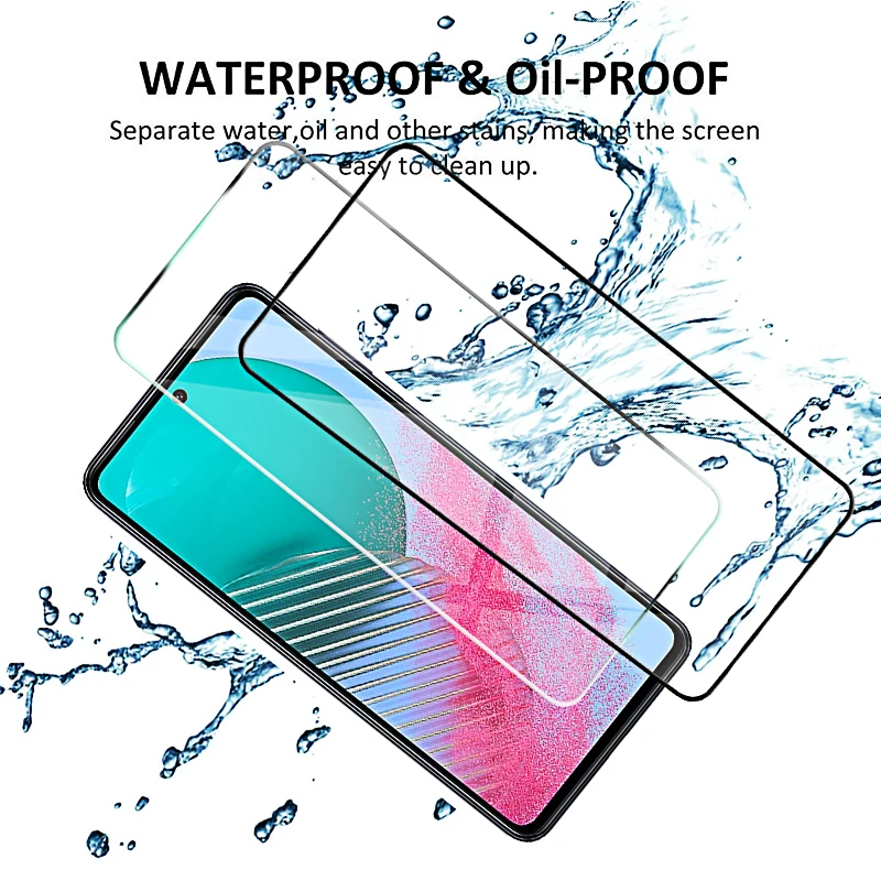 4pcs Tempered Glass for Samsung Galaxy M54 5G M34 M14 M04 M13 4G M23 M33 M53 5G Screen Protectors Protective Glass M 54 34 Film