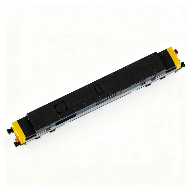 453pcs MOC Creator 4 Wide BR Class Diesel Locomotive Train Model Building Blocks Construction Brick DIY Idea Christmas Gift Toys