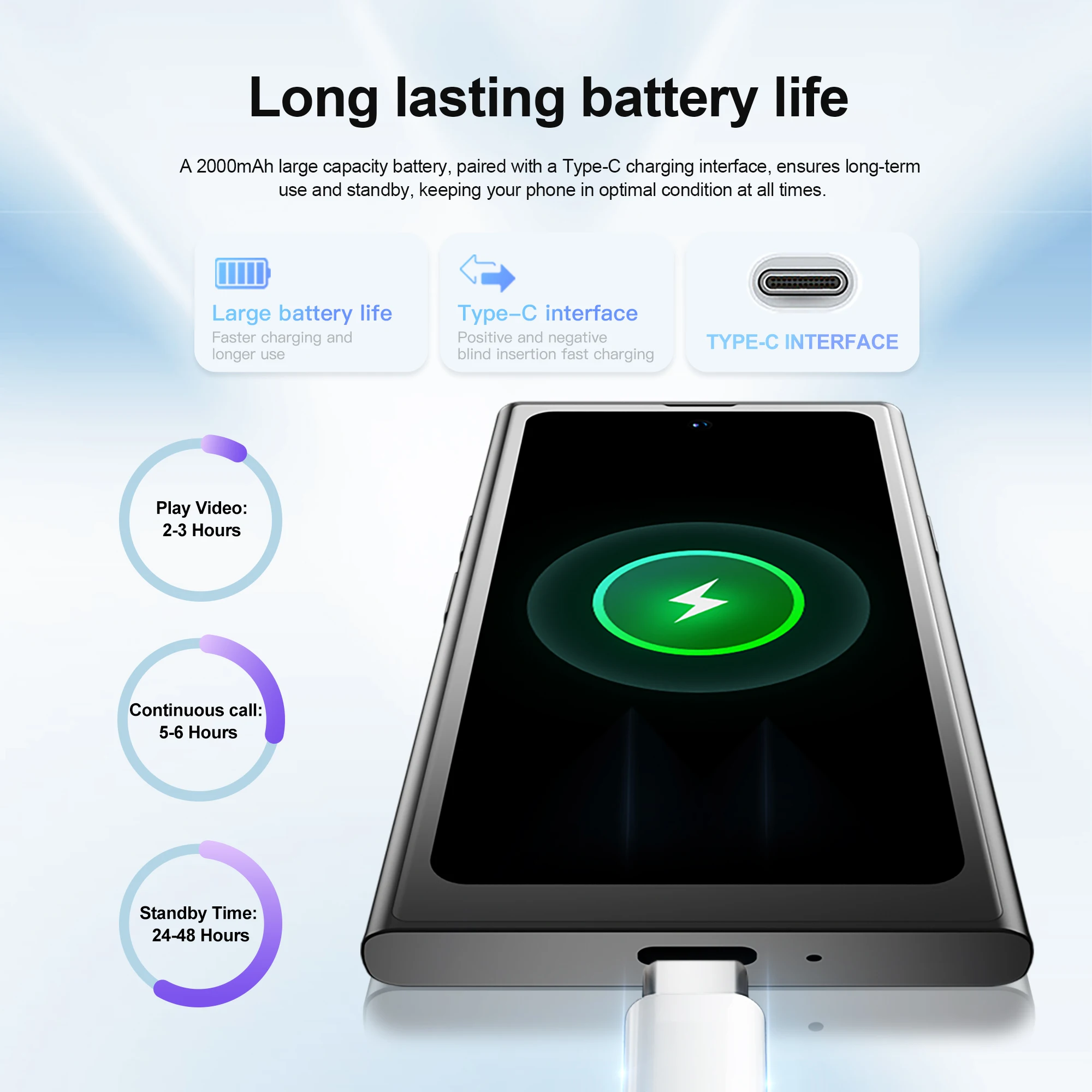 SERVO S27 هاتف ذكي صغير 4G LTE نظام أندرويد 12.0 3GB + 64GB Google Play Face Unlock GPS WiFi 2 SIM هواتف محمولة ذكية لطيفة #5