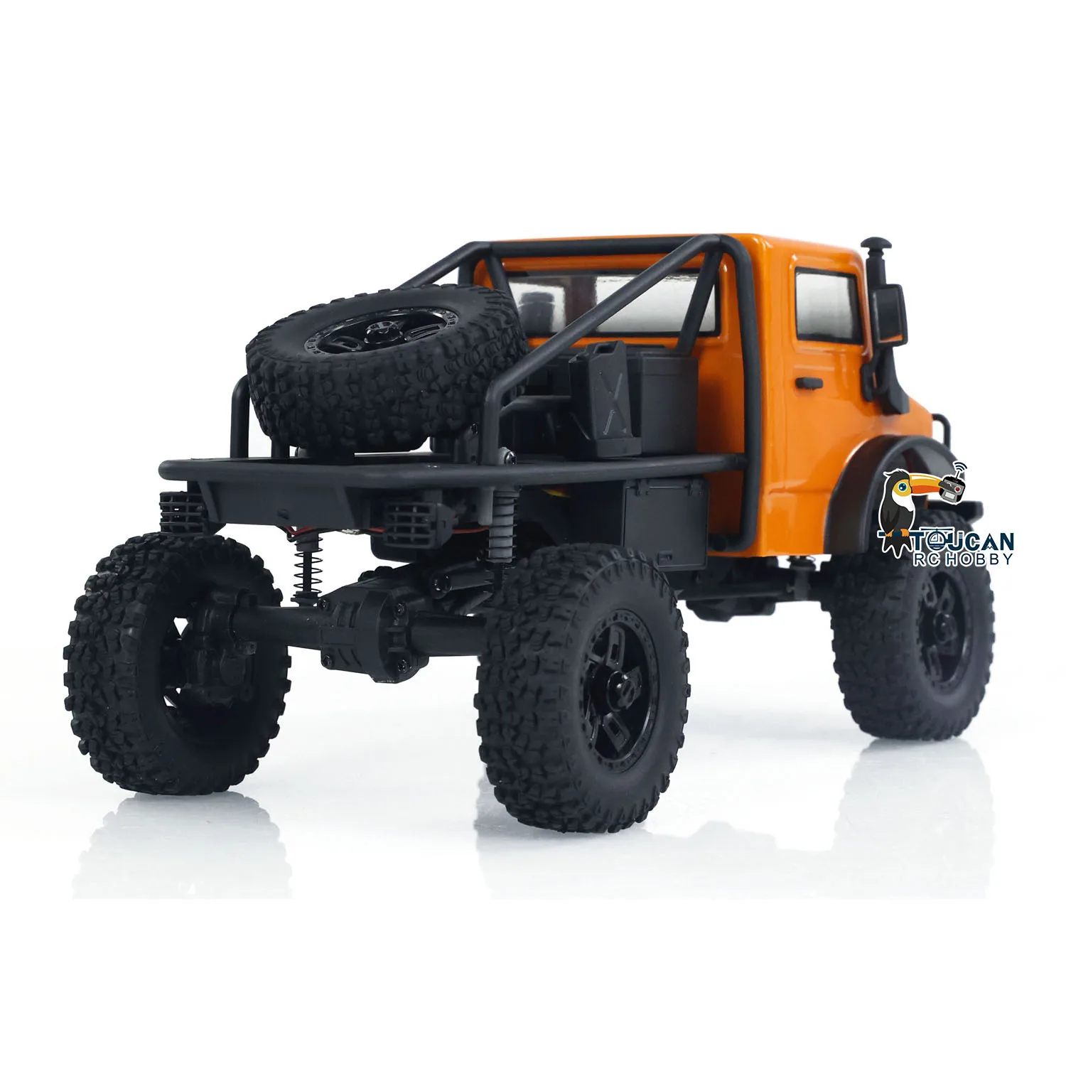 Giocattoli 1/18 RC Rock fuoristrada controllo Wireless finito 4WD Crawler Car HobbyPlus CR18P sistema di illuminazione modello TH24027