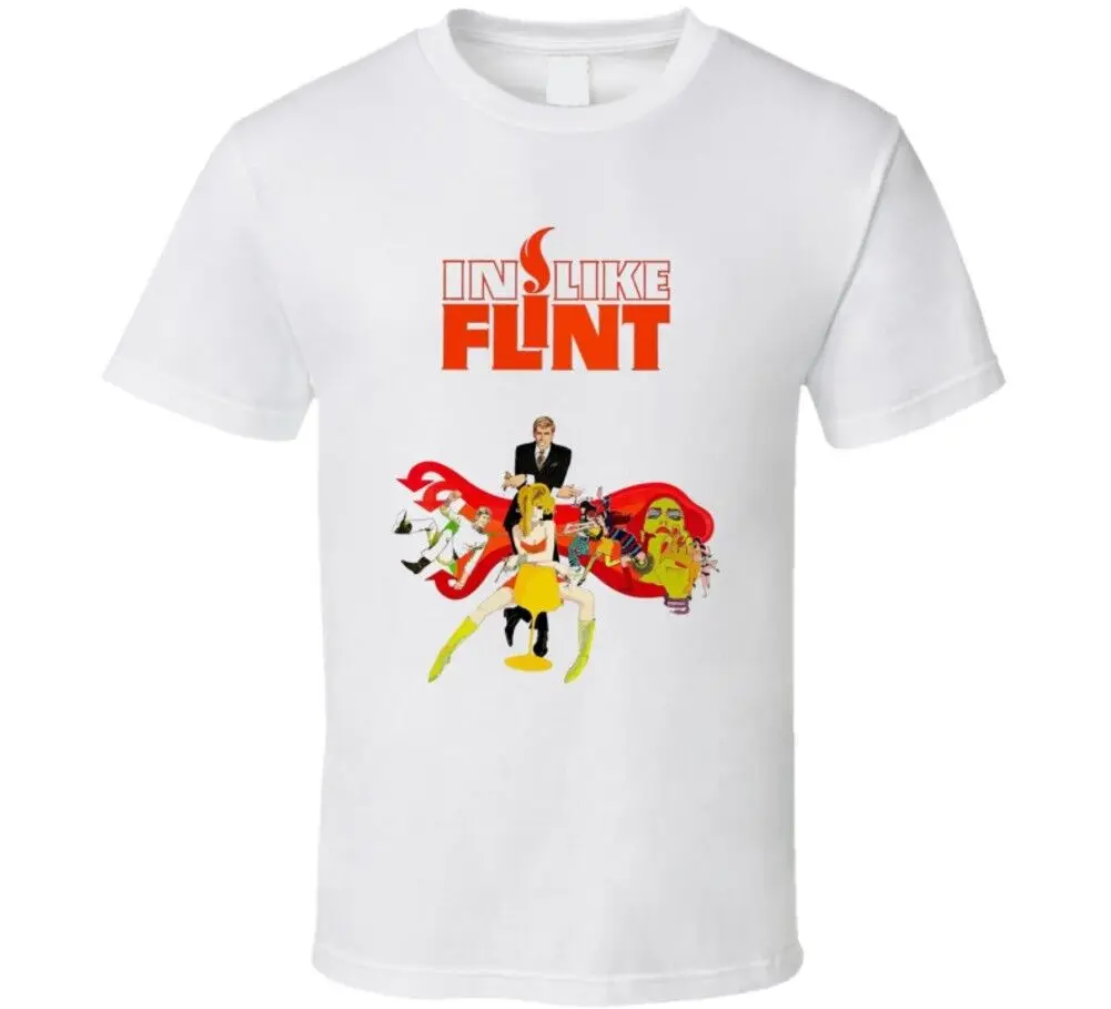 

In Like Flint Retro Classic Movie Funny T Shirt