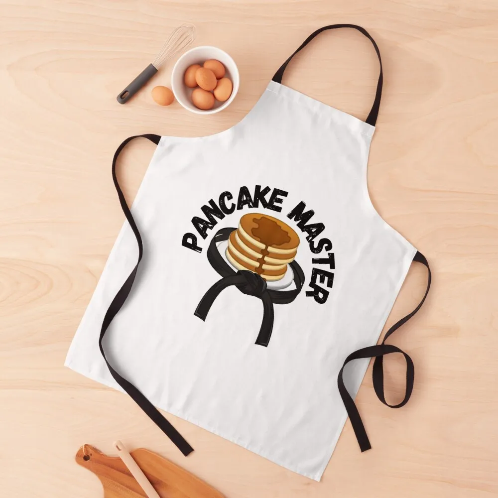 

DAD PANCAKE MASTER - PANCAKES FEAST - PANCAKE TIME FOR ALL PANCAKES LOVERS - white Apron Dress Hairdressing Apron